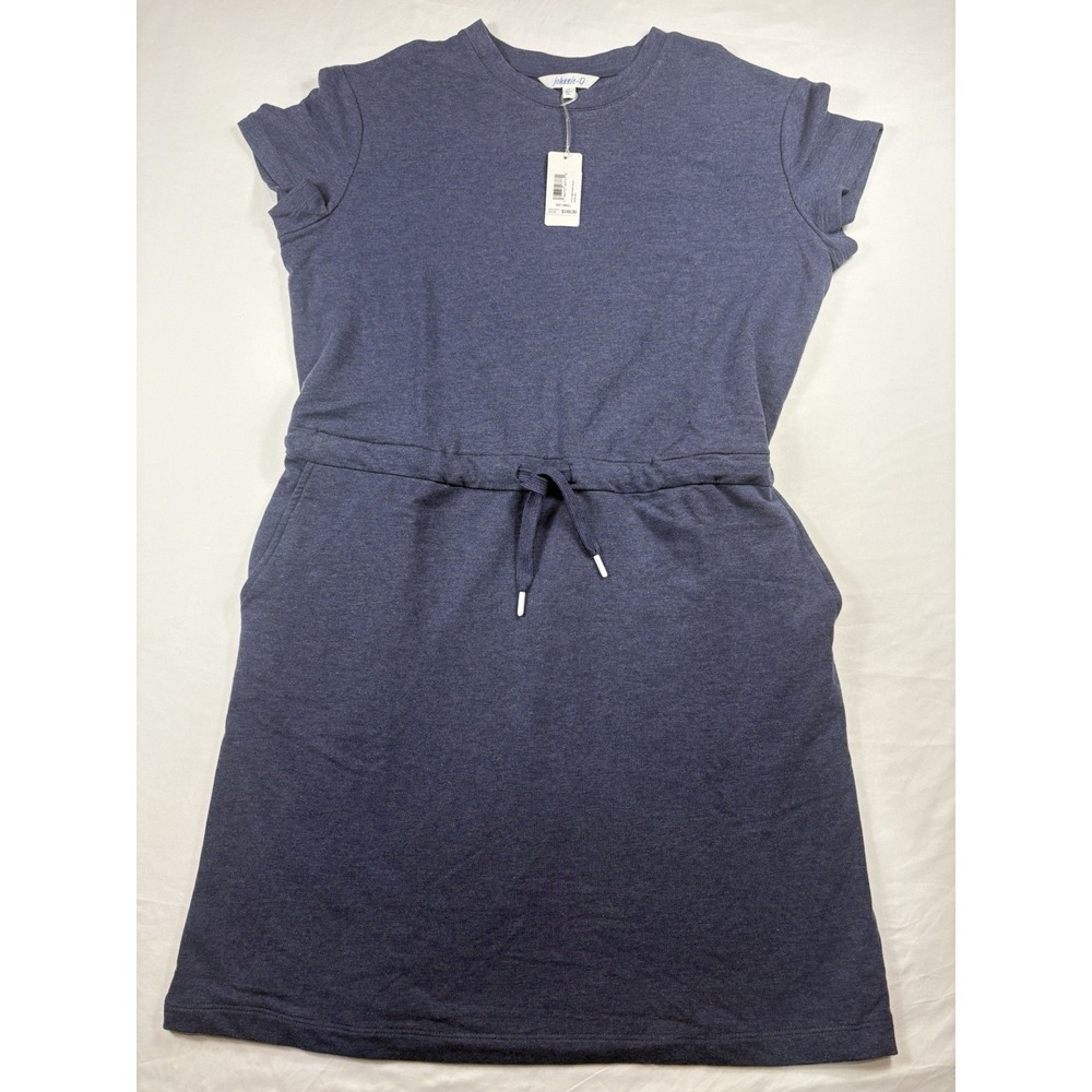 NWT johnnie-O Joelle Knit T-Shirt Dress Navy, Women's Small.